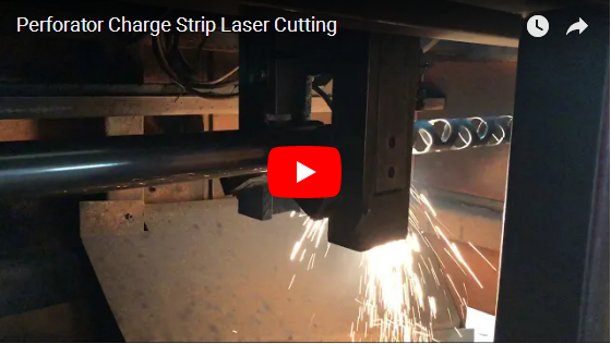 Perforator Charge Strip Laser Cutting