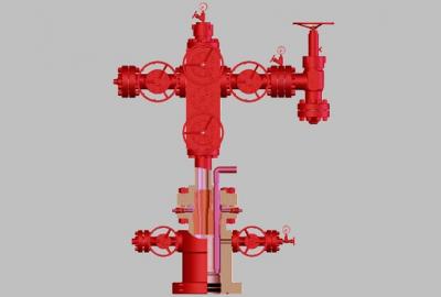 Conductor Sharing Wellhead